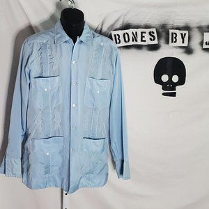 VINTAGE Men’s Yuca Chen Guayabera Size 40L